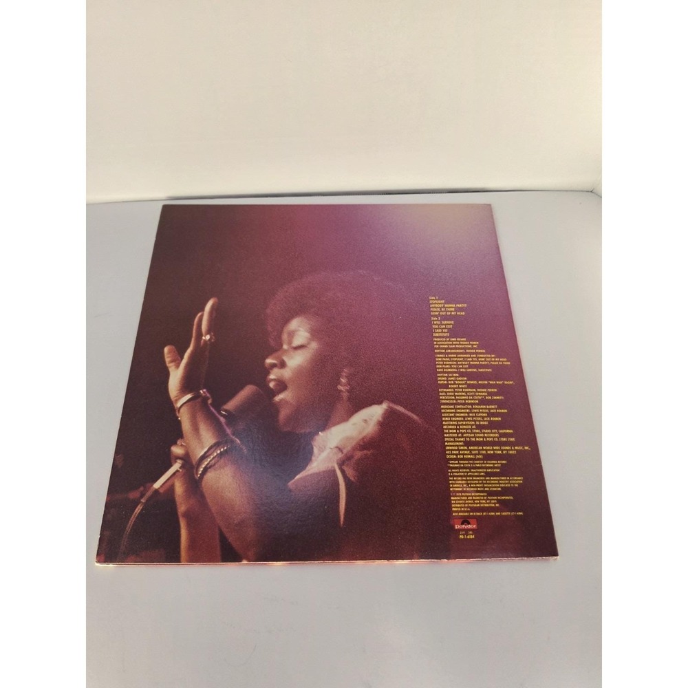 Gloria Gaynor Love Tracks Vinyl LP 1978 Polydor PD-1-6184 I Will Survive Disco - Picture 3 of 3